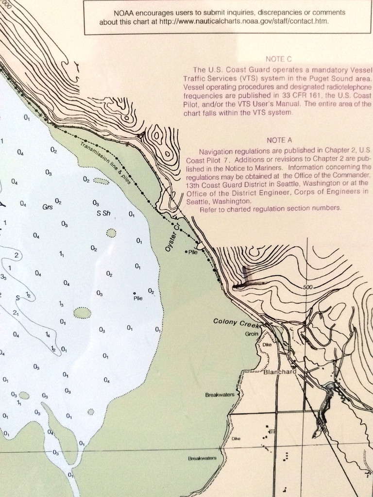 Map of main line and tram line